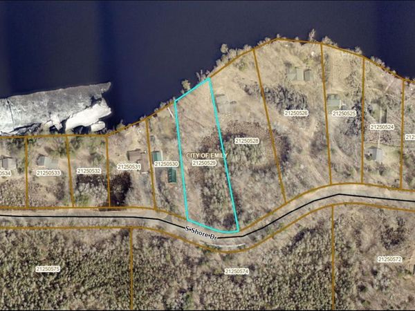 100' Lake Mary 1.51 Acres South Shore Drive, Emily, MN 56447