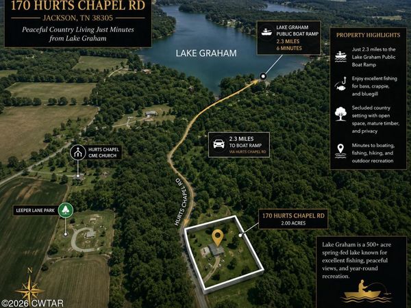 170 Hurts Chapel Road , Jackson, TN 38301