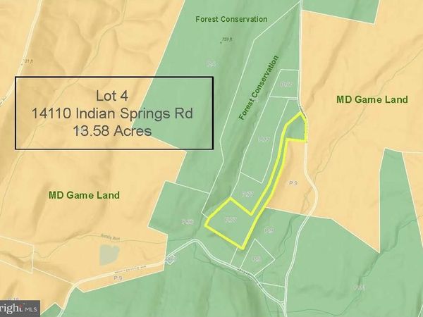 14110 INDIAN SPRINGS ROAD, CLEAR SPRING, MD 21722