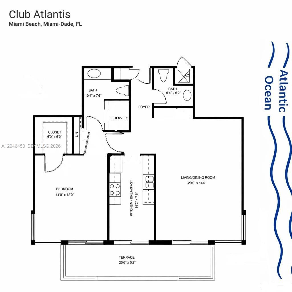 2555 Collins Ave , Unit 1814, Miami Beach, FL 33140 Photo