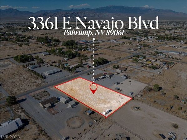 3361 E Navajo Boulevard , Pahrump, NV 89061