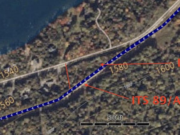 Map 2 Lot Depot Street , Dallas Plt, ME 04970