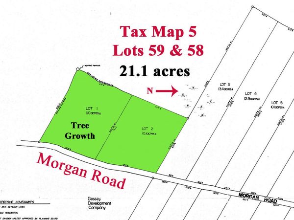 Lots 1 & 2 Morgan Road , Burnham, ME 04848