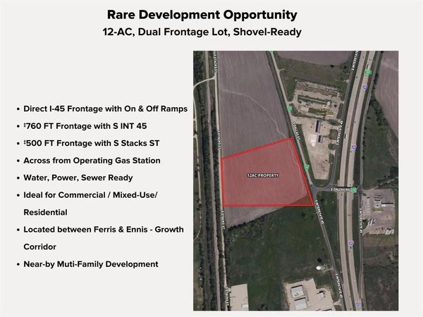 TBD I-45, Palmer, TX 75152