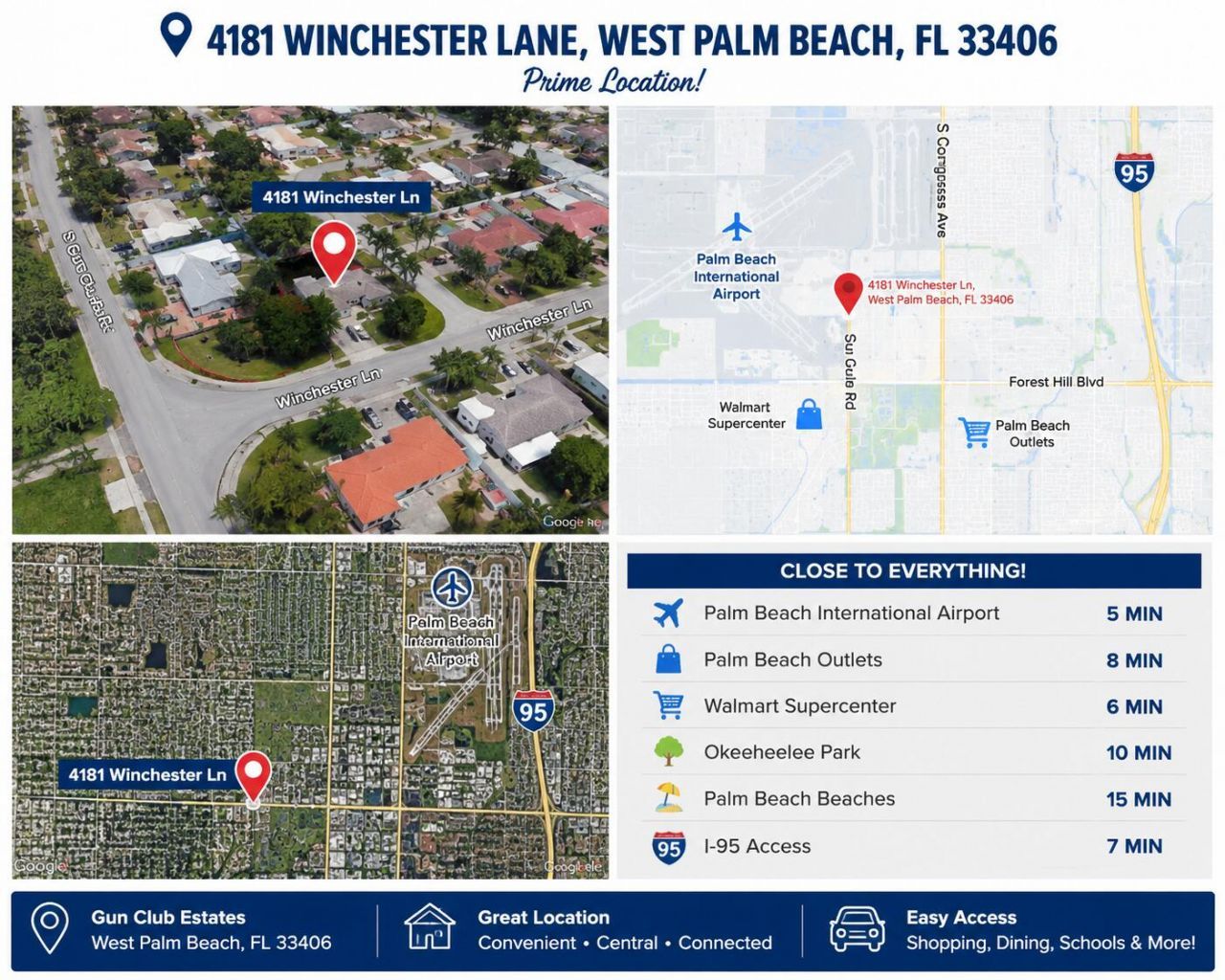 4181 Winchester Lane, Gun Club Estates, FL 33406 Photo