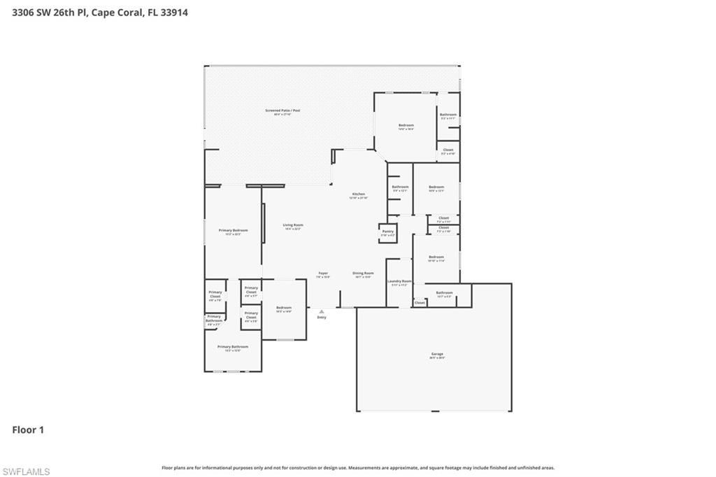 3306 SW 26th Pl , Cape Coral, FL 33914 Photo