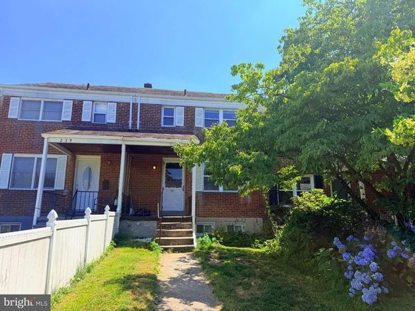 237 LINDEN AVENUE , TOWSON, MD 21286
