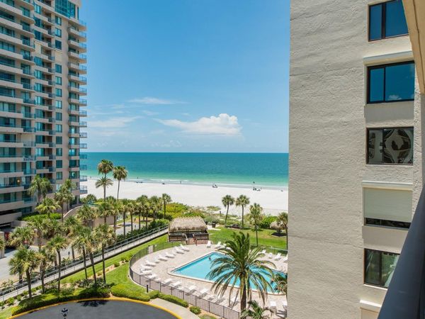 1480 GULF BOULEVARD , Unit 612, CLEARWATER BEACH, FL 33767