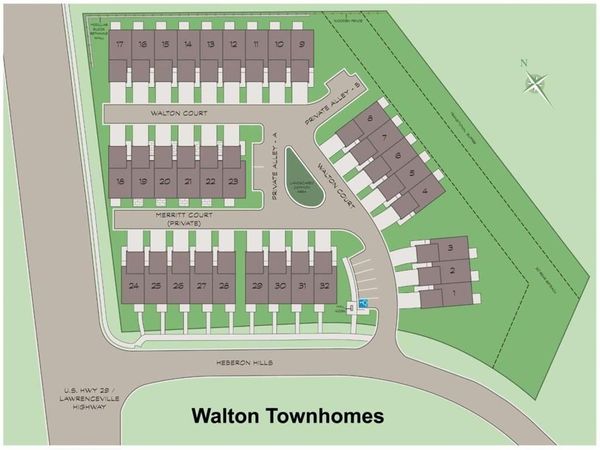 1961 Walton Court , Unit 1, Tucker, GA 30084