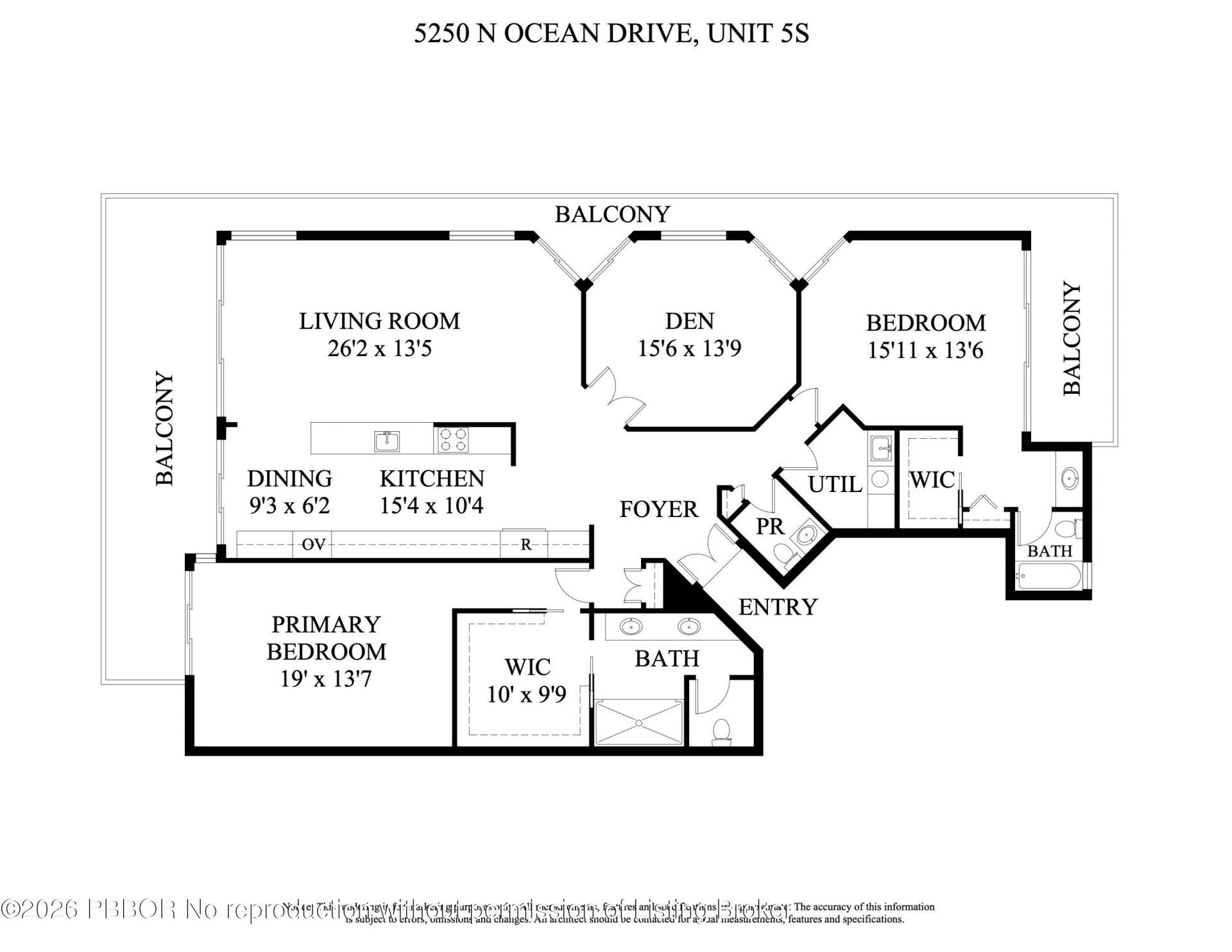 5250 N Ocean, Unit 5S, Singer Island, FL 33404 Photo