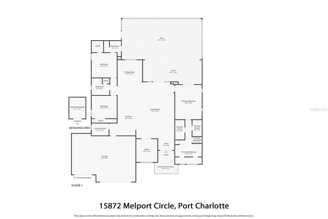 15872 Melport Circle , Port Charlotte, FL 33981 Photo