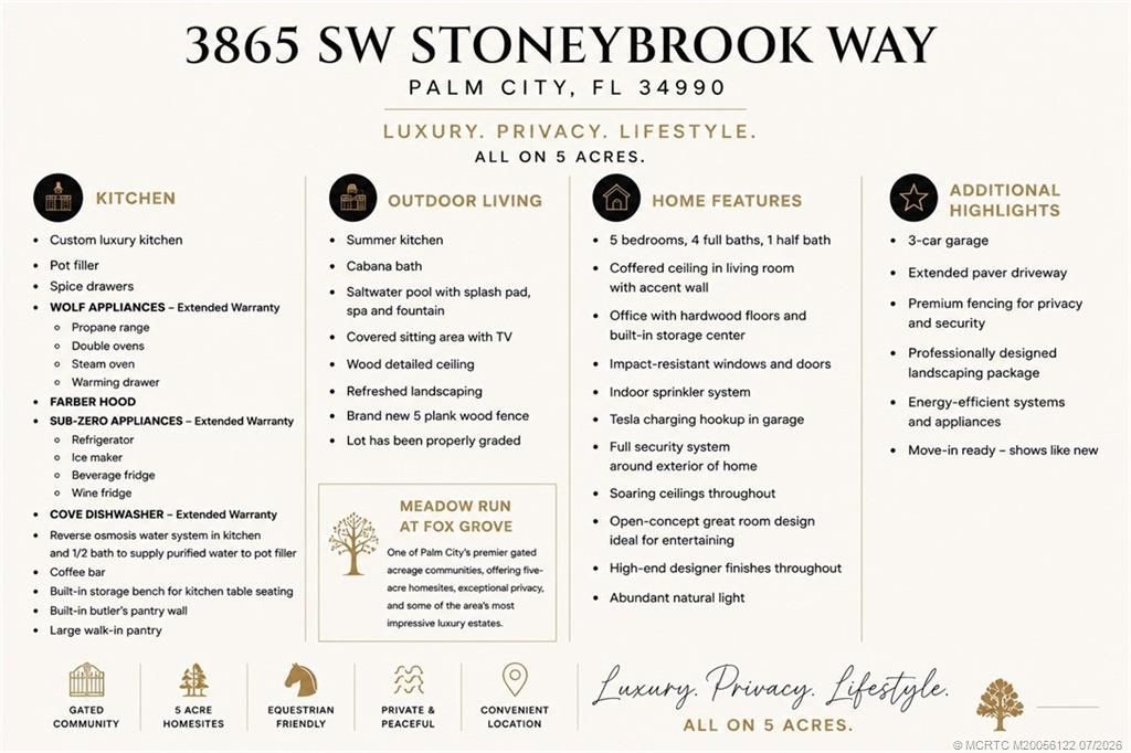 3865 SW Stoneybrook Way, Palm City, FL 34990 Photo
