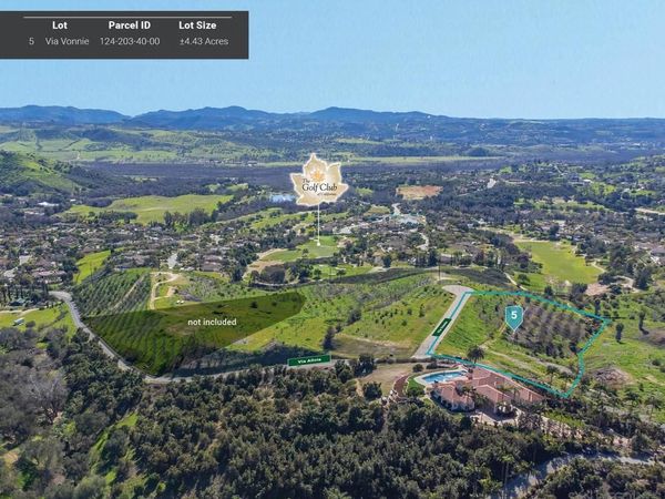 0 Via Vonnie 5, Bonsall, CA 92003