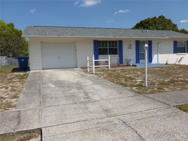 5330 SPRINGWOOD ROAD , SPRING HILL, FL 34609