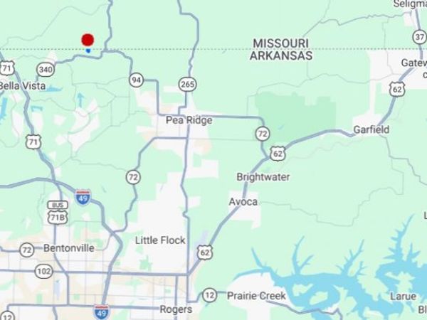 TBD Coquet Lane , Bella Vista, AR 72714