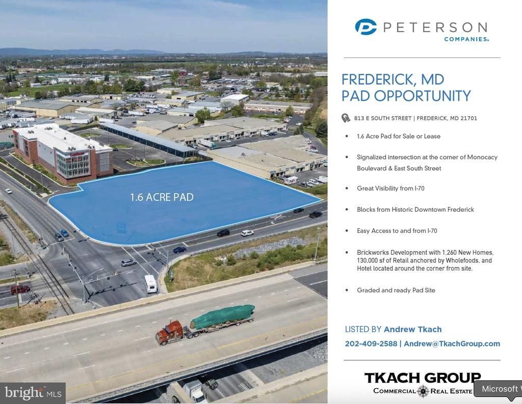 813 SOUTH STREET E , FREDERICK, MD 21701