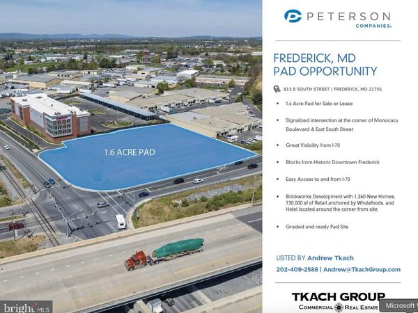 813 SOUTH STREET E , FREDERICK, MD 21701