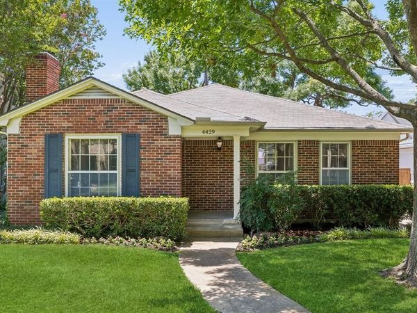 4429 Hyer Street, University Park, TX 75205