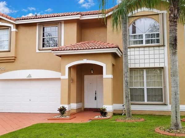 2420 NW 137th Ter , Unit 2420, Sunrise, FL 33323