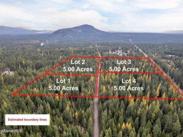 Lot 4 Peak Rd. , Spirit Lake, ID 83869