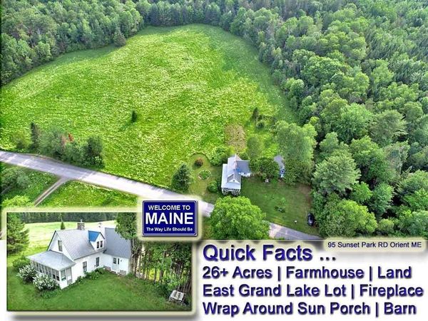 95 Sunset Park Road , Orient, ME 04471