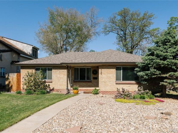 725 S Alcott Street, Denver, CO 80219