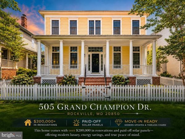 505 GRAND CHAMPION DRIVE, ROCKVILLE, MD 20850