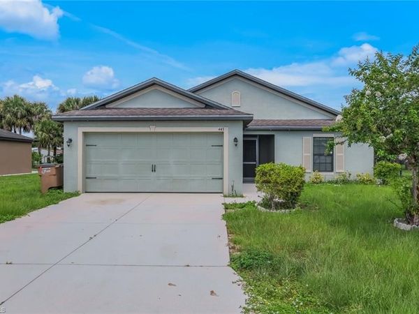 443 Shadow Lakes DR , LEHIGH ACRES, FL 33974