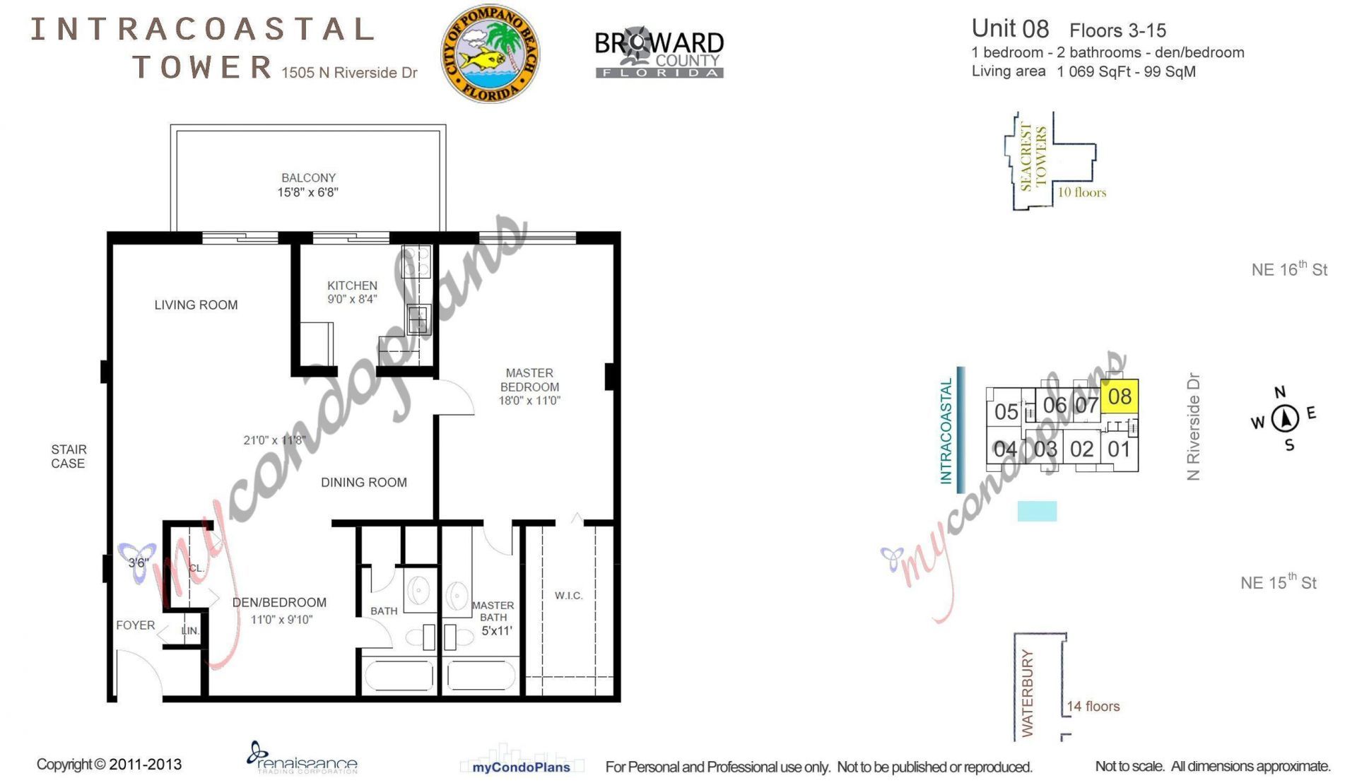 1505 N Riverside Drive, Unit 508, Pompano Beach, FL 33062 Photo