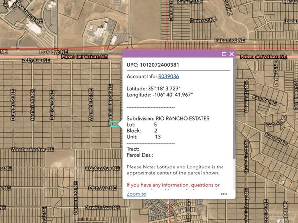 2 Lots - Warwick & Westminster , Rio Rancho, NM 87144