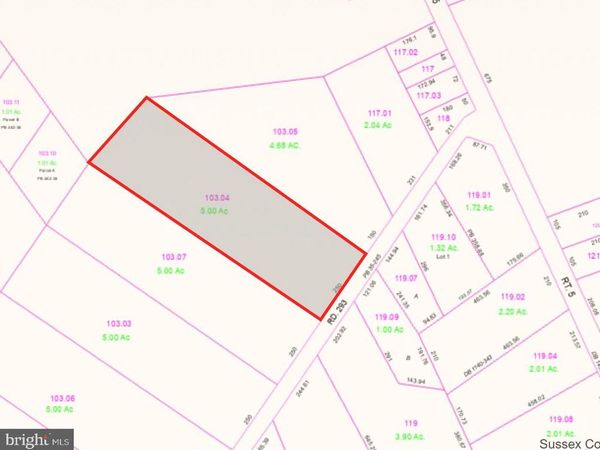 Lot DODDSTOWN, HARBESON, DE 19951