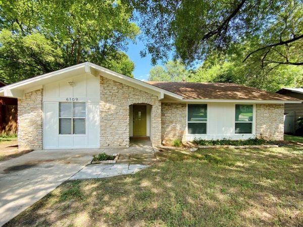 6109 Glen Meadow DR, Austin, TX 78745