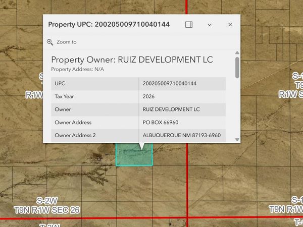 Pajarito Mesa 7 Lots 66 Acres , Albuquerque, NM 87121