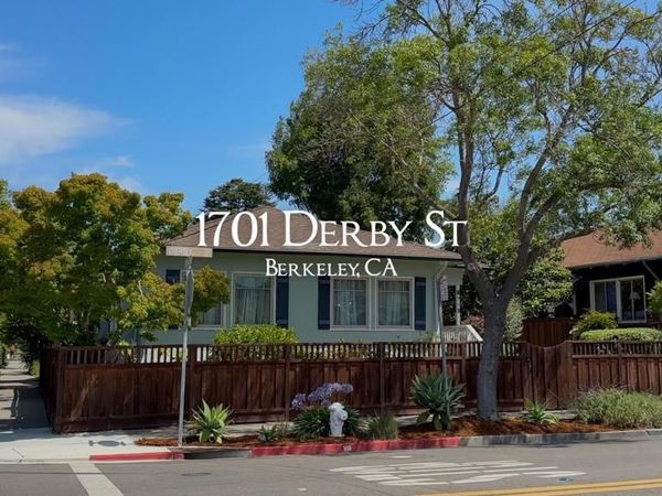 1701 Derby Street, Berkeley, CA 94703