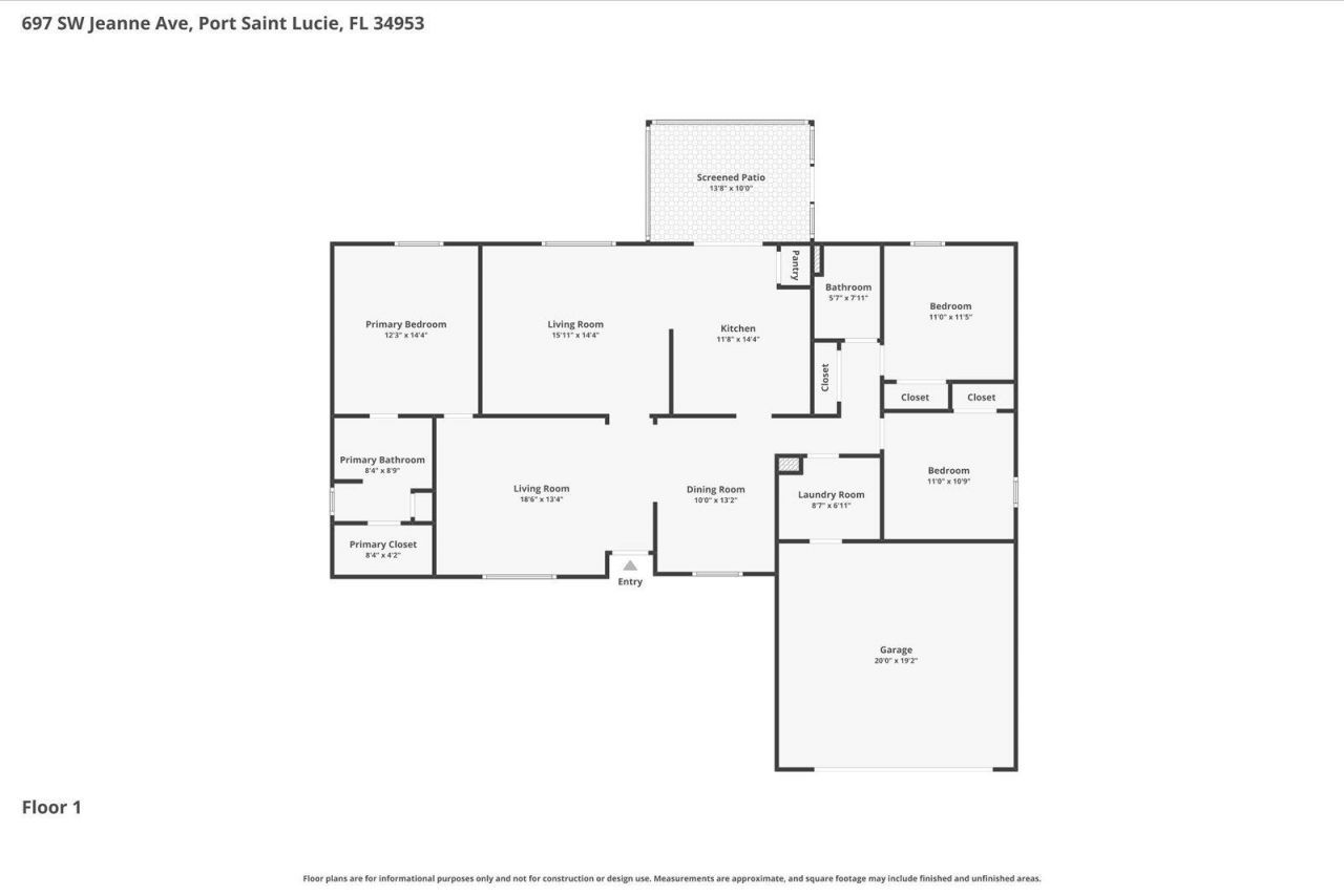 697 SW Jeanne Avenue, Port Saint Lucie, FL 34953 Photo