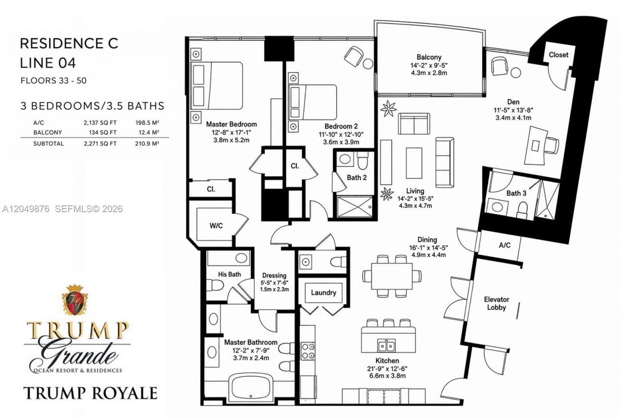 18201 Collins Ave, Unit 3504, Sunny Isles Beach, FL 33160 Photo