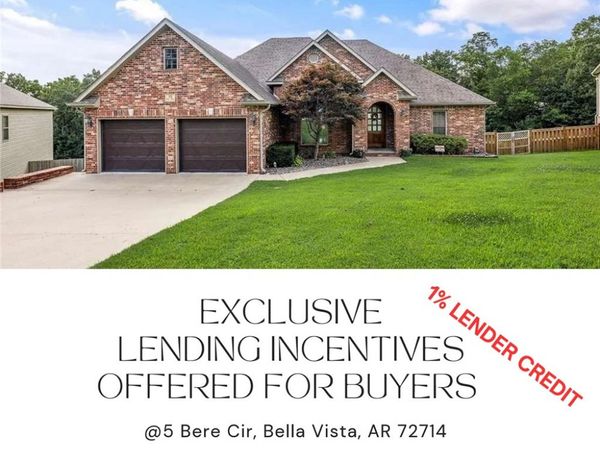 5 Bere Circle , Bella Vista, AR 72714