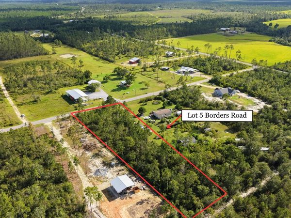 Lot 5 Borders Road , Wewahitchka, FL 32465
