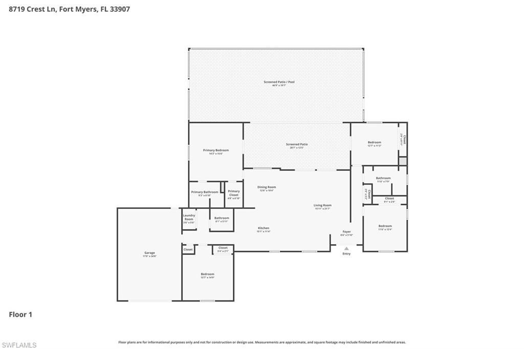 8719 Crest Ln , Fort Myers, FL 33907 Photo