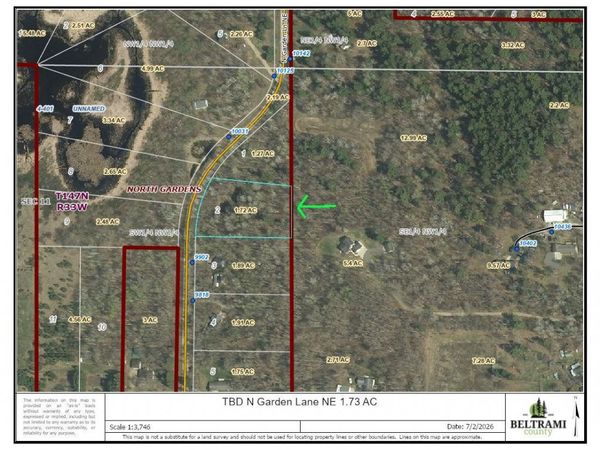 TBD 1.73ac N Garden Lane NE, Bemidji, MN 56601