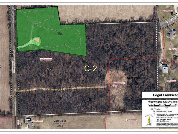Lt1 ELM RIDGE ROAD, Darien, WI 53114