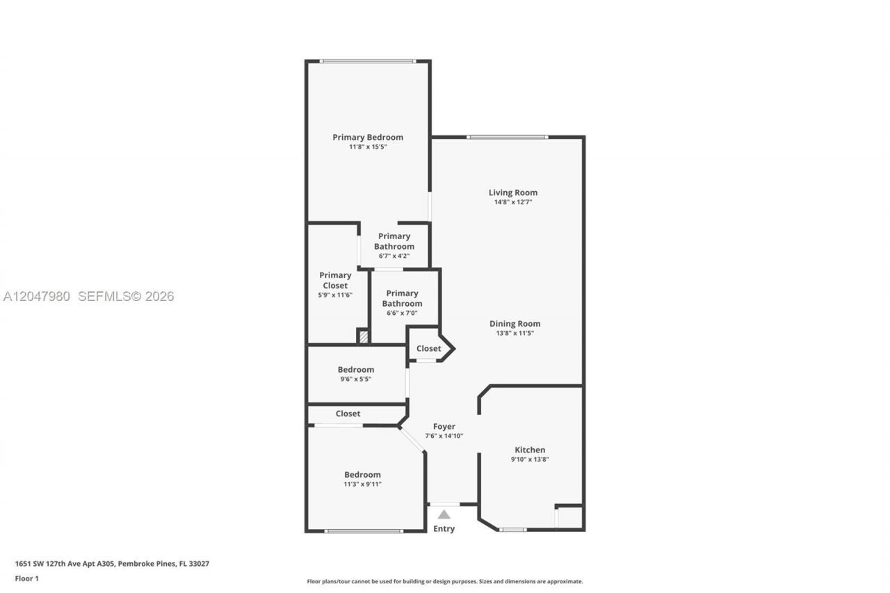1651 SW 127th Ave , Unit 305A, Pembroke Pines, FL 33027 Photo
