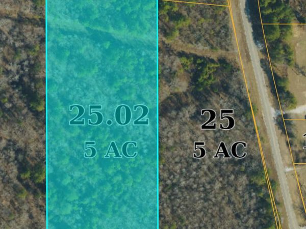(5 acres) CR 32/47, Etta, MS 38627