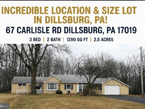 67 CARLISLE ROAD, DILLSBURG, PA 17019