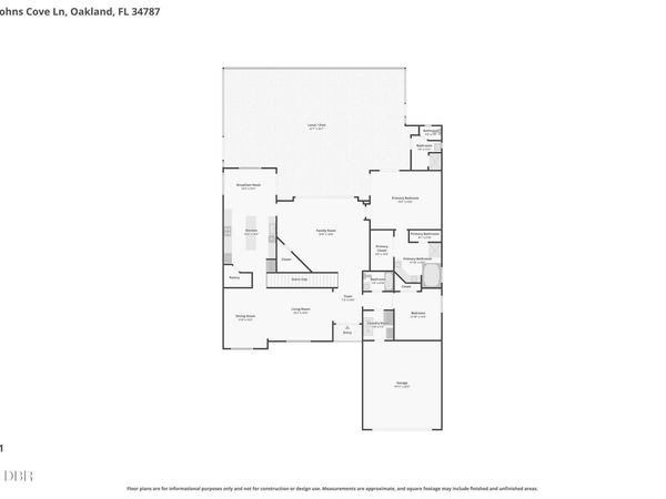 1603 Johns Cove Lane, Oakland, FL 34787