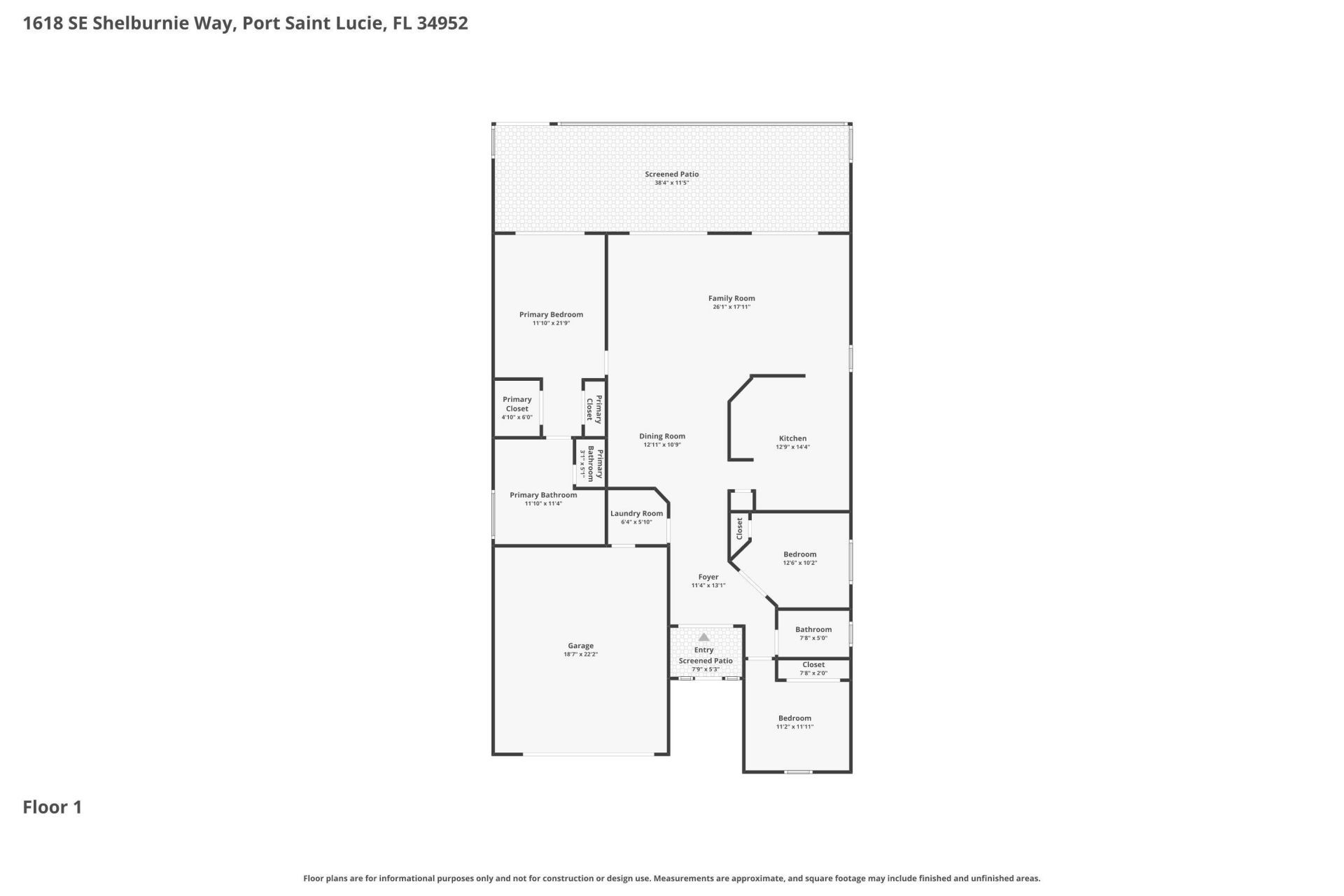 1618 SE Shelburnie Way, Port Saint Lucie, FL 34952 Photo