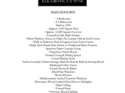 4932 Roselin Way, Elk Grove, CA 95758 Photo