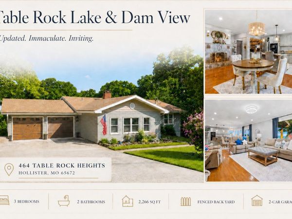 464 Table Rock Heights , Hollister, MO 65672