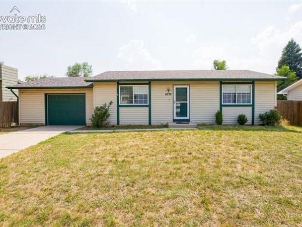 6770 Goldfield Drive, Colorado Springs, CO 80911