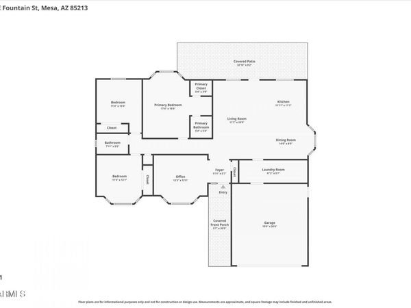 2753 E FOUNTAIN Street, Mesa, AZ 85213